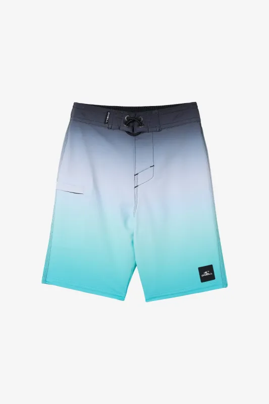 LITTLE BOY'S HYPERFREAK HEAT FADE BOARDSHORTS sold by O'Neill
