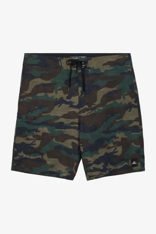 BOY'S HYPERFREAK HEAT CAMO BOARDSHORTS sold by O'Neill