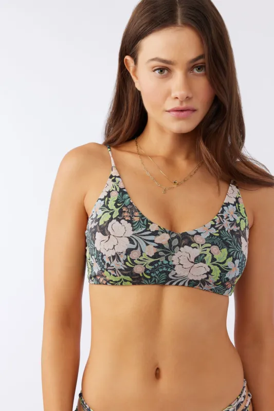 FLOURISH MIDDLES MID-BRALETTE TOP sold by O'Neill