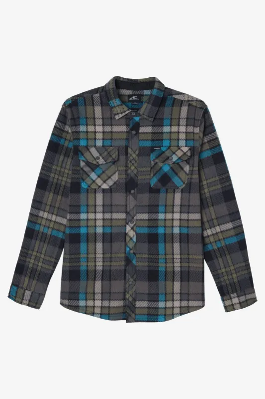 BOY'S GLACIER PLAID SUPERFLEECE sold by O'Neill