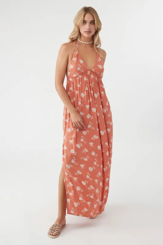 LANGLEY HALTER MAXI DRESS sold by O'Neill