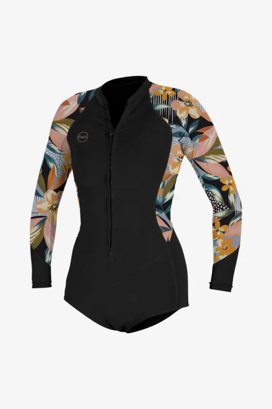 WOMEN'S BAHIA 2/1MM FRONT ZIP L/S SURF SUIT sold by O'Neill