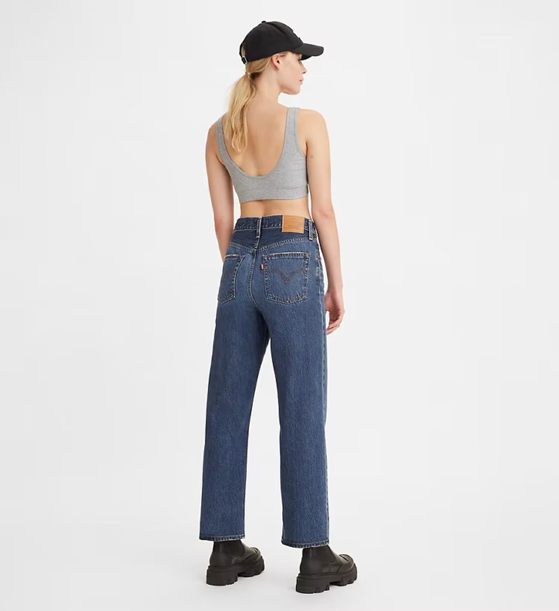 LEVI'S RIBCAGE STRAIGHT ANKLE JEANS - VALLEY VIEW sold by OAK product image thumbnail 4