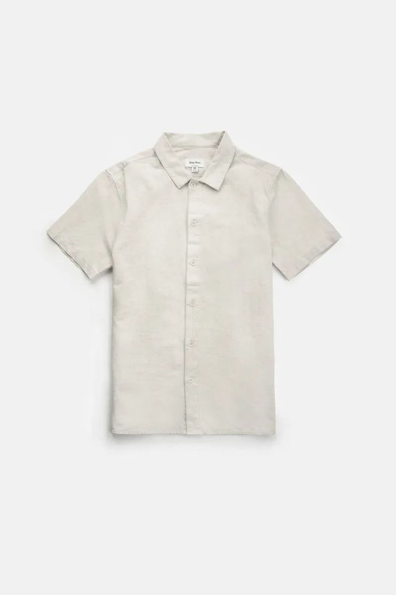 RHYTHM CLASSIC LINEN SS SHIRT - SAND sold by OAK product image thumbnail 5
