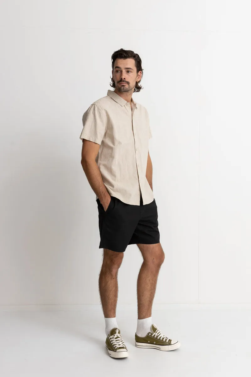 RHYTHM CLASSIC LINEN SS SHIRT - SAND sold by OAK product image thumbnail 4