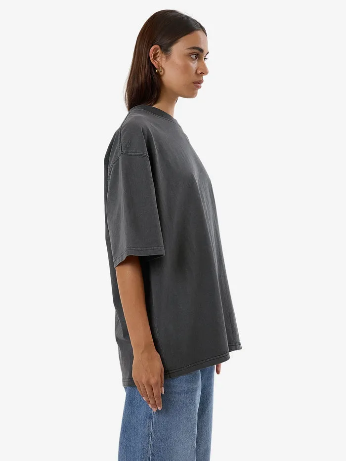 THRILLS TARGET EYES OVERSIZED TEE - MERCH BLACK sold by OAK product image thumbnail 4