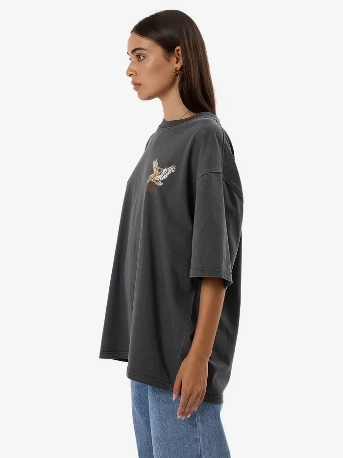 THRILLS TARGET EYES OVERSIZED TEE - MERCH BLACK sold by OAK product image thumbnail 3