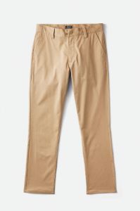 BRIXTON CHOICE CHINO PANT - KHAKI sold by OAK