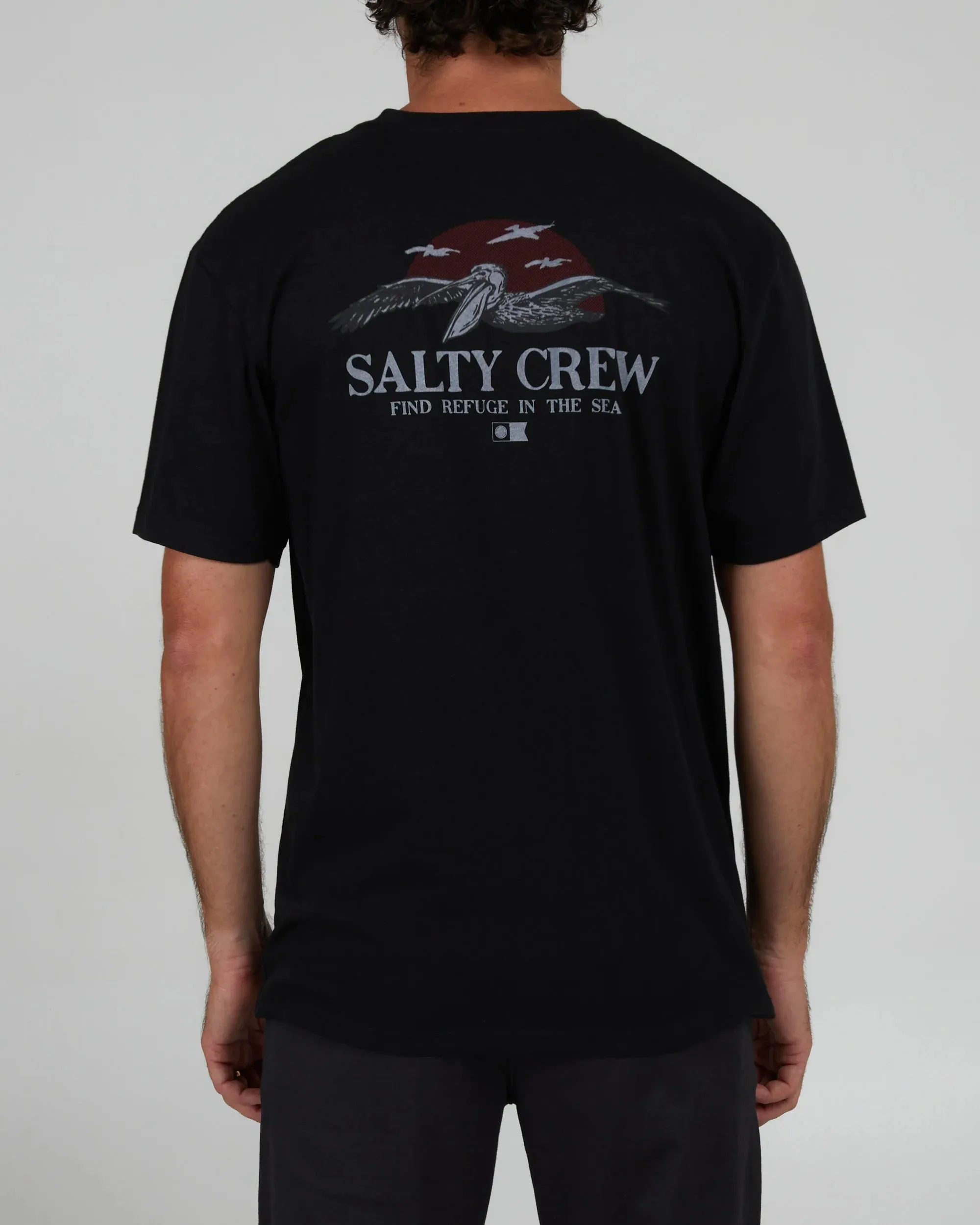 SALTY CREW SOARIN PREMIUM S/S TEE - BLACK sold by OAK product image thumbnail 2