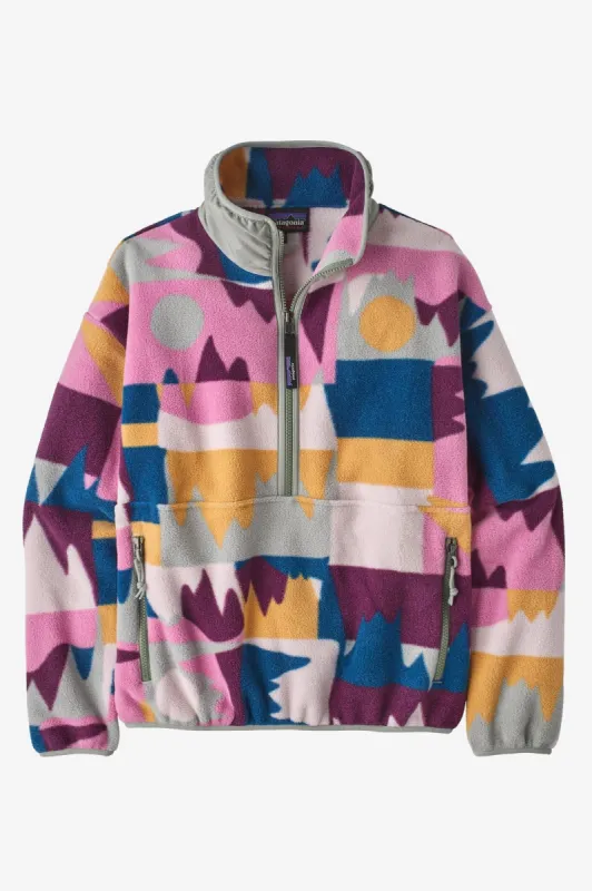 PATAGONIA WOMENS SYNCHILLA FLEECE MARSUPIAL - MARBLE PINK sold by OAK
