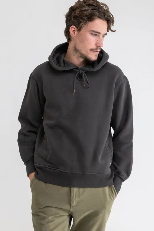 RHYTHM CLASSIC FLEECE HOOD - VINTAGE BLACK sold by OAK