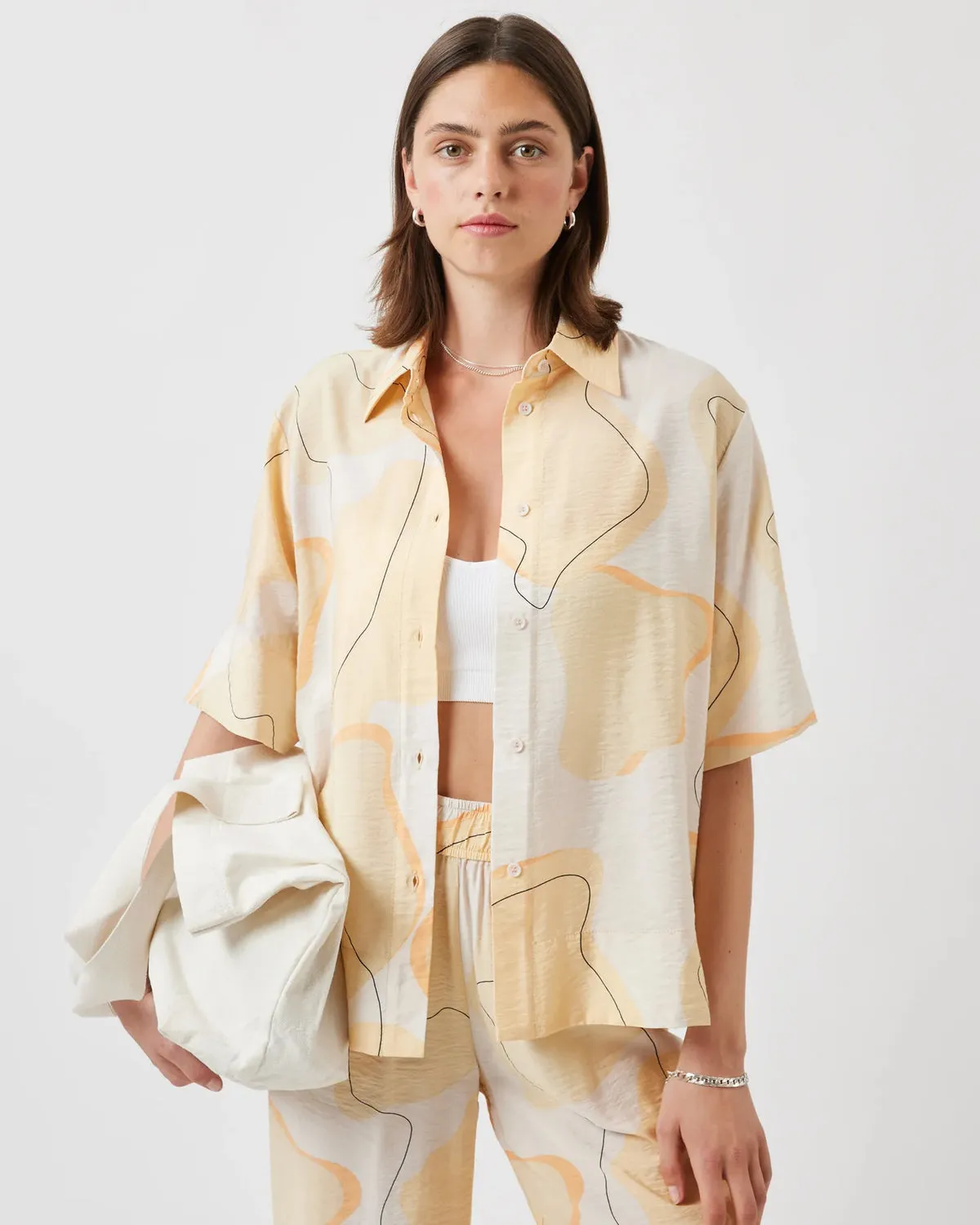 MINIMUM SELIANA SHORT SLEEVED SHIRT sold by OAK product image thumbnail 2