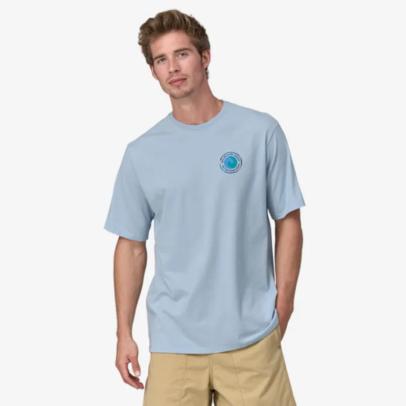 PATAGONIA UNITY FITZ RESPONSIBILI-TEE - CHILLED BLUE sold by OAK