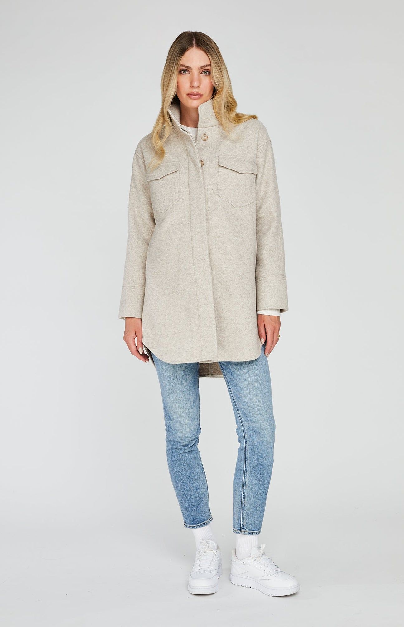 GENTLE FAWN WESLEY JACKET - HEATHER OAT sold by OAK