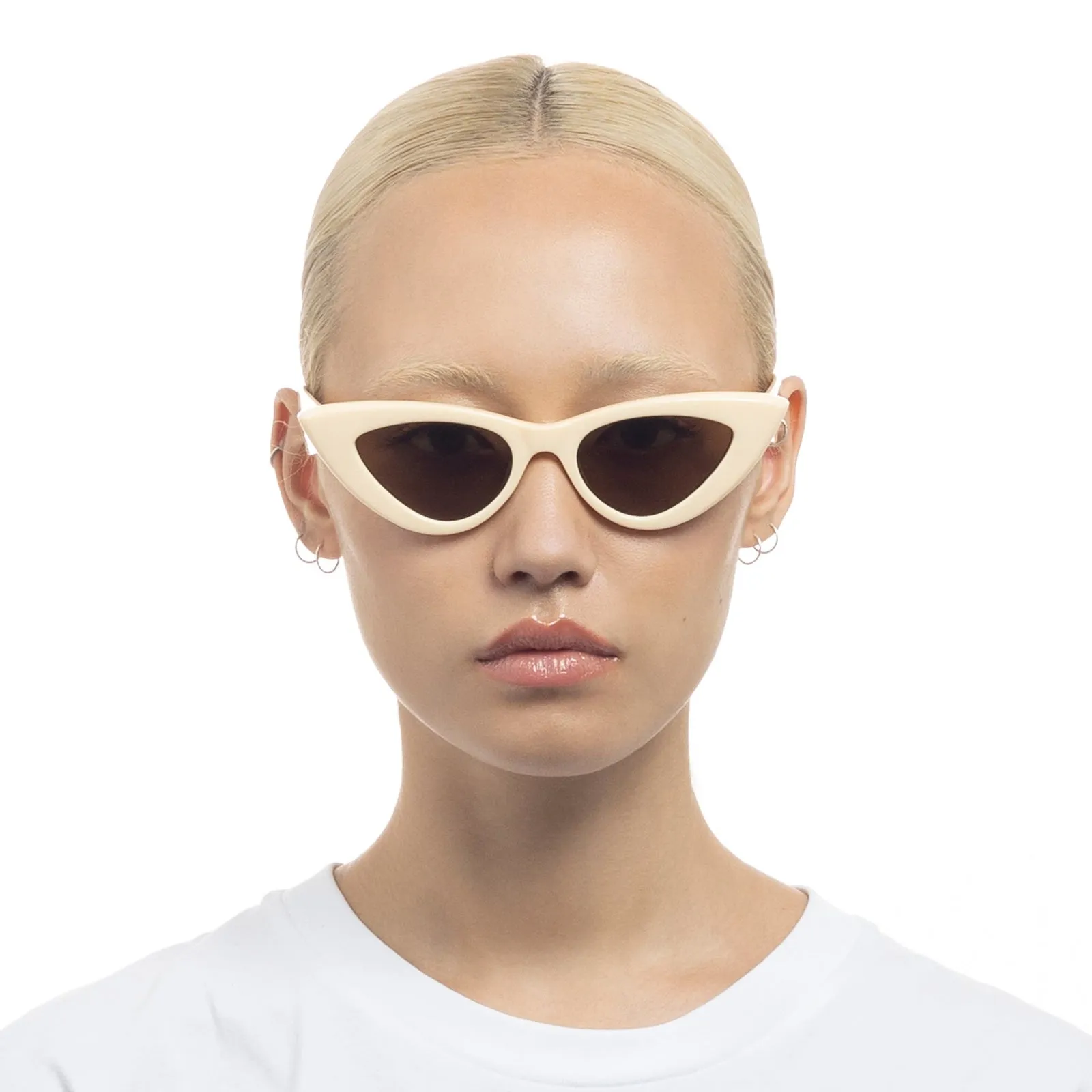 LE SPECS HYPNOSIS SUNGLASSES - IVORY sold by OAK product image thumbnail 4