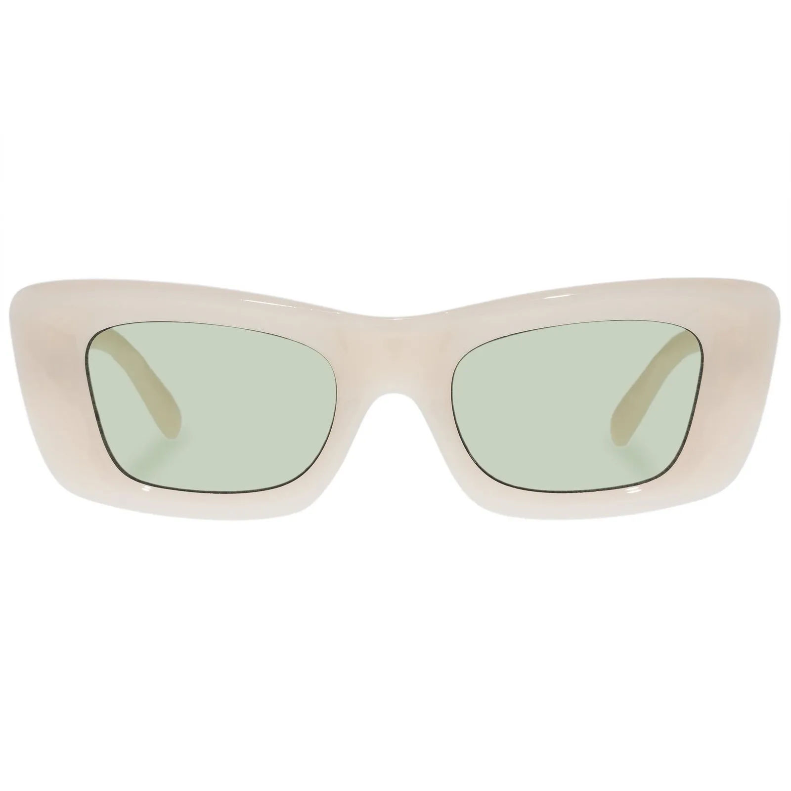 LE SPECS DOPAMINE SUNGLASSES - MILKY ALMOND sold by OAK