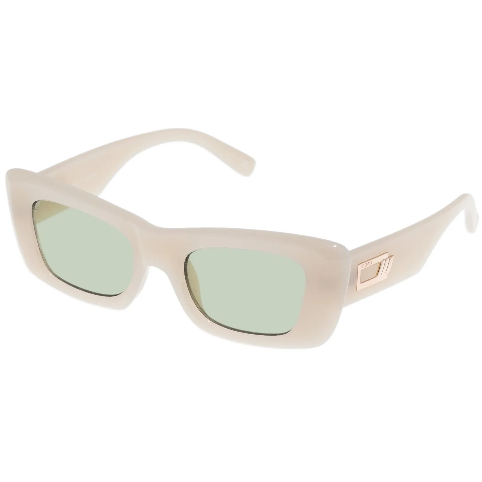 LE SPECS DOPAMINE SUNGLASSES - MILKY ALMOND sold by OAK product image thumbnail 3