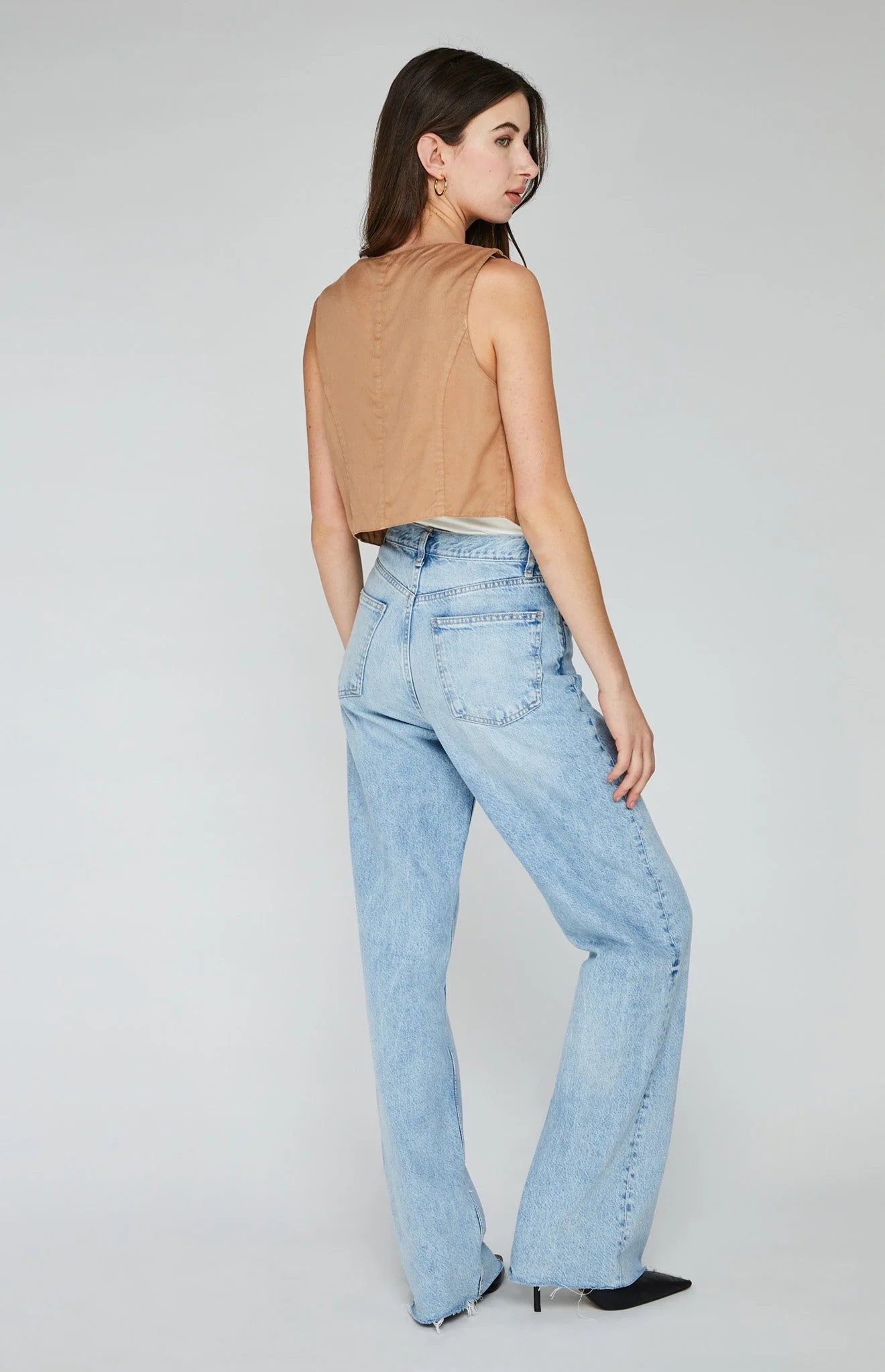 GENTLE FAWN CARMEN VEST -SAND sold by OAK product image thumbnail 4