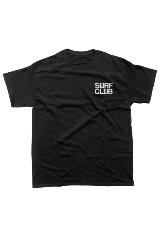 OAK SURF CLUB UNISEX PEC TEE - BLACK sold by OAK