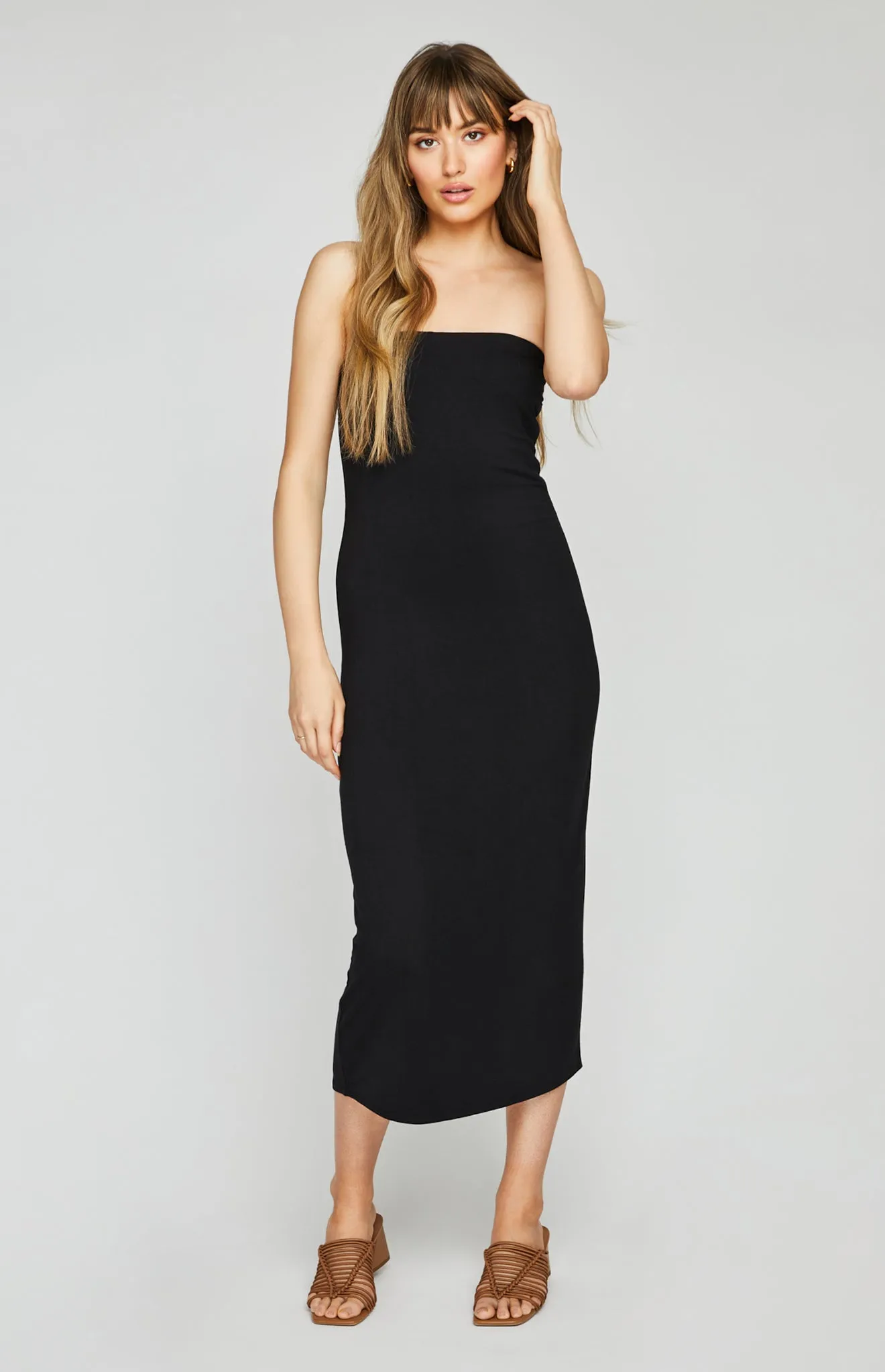 GENTLE FAWN AMINA DRESS - BLACK sold by OAK product image thumbnail 5