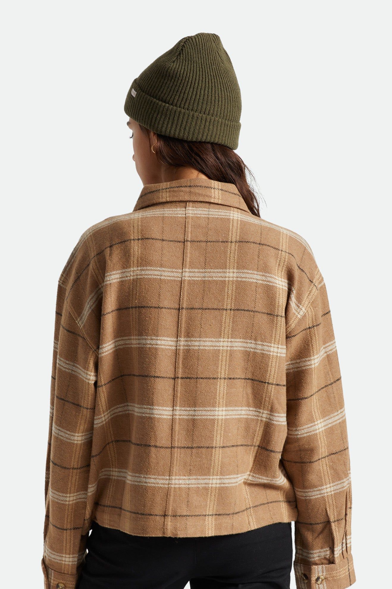 BRIXTON ALPHA W BEANIE - MILITARY OLIVE sold by OAK product image thumbnail 3