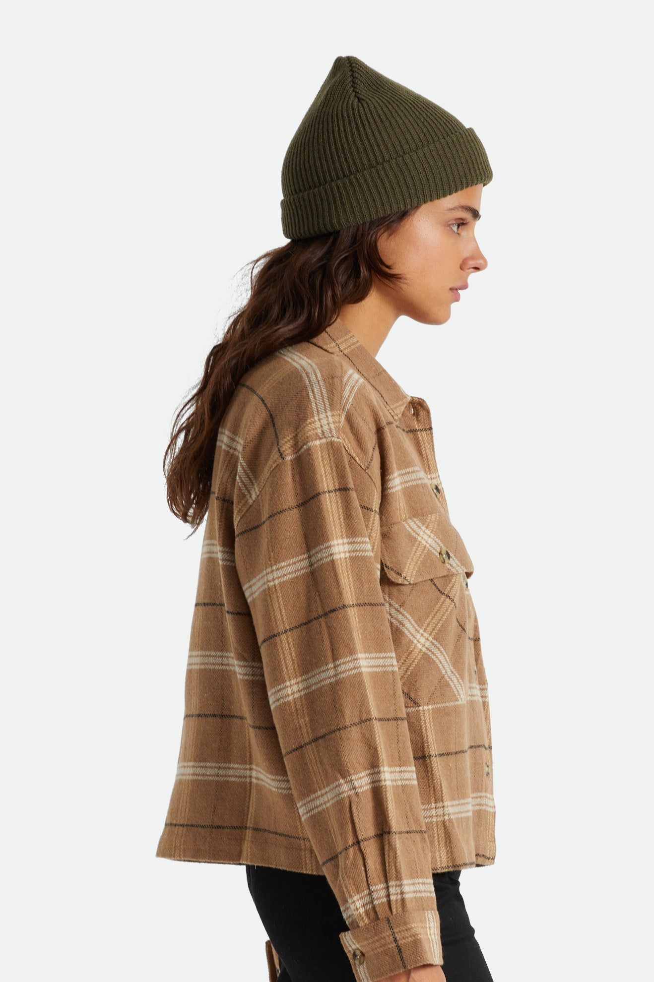 BRIXTON ALPHA W BEANIE - MILITARY OLIVE sold by OAK product image thumbnail 4