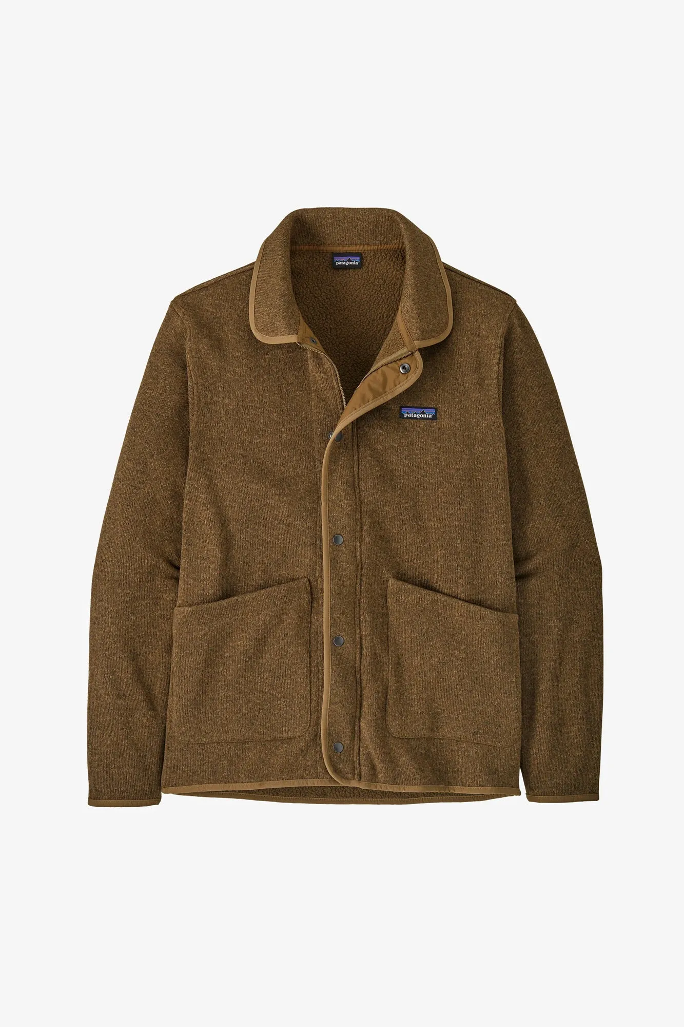 PATAGONIA MENS BETTER SWEATER CHORE COAT - CORIANDER BROWN sold by OAK