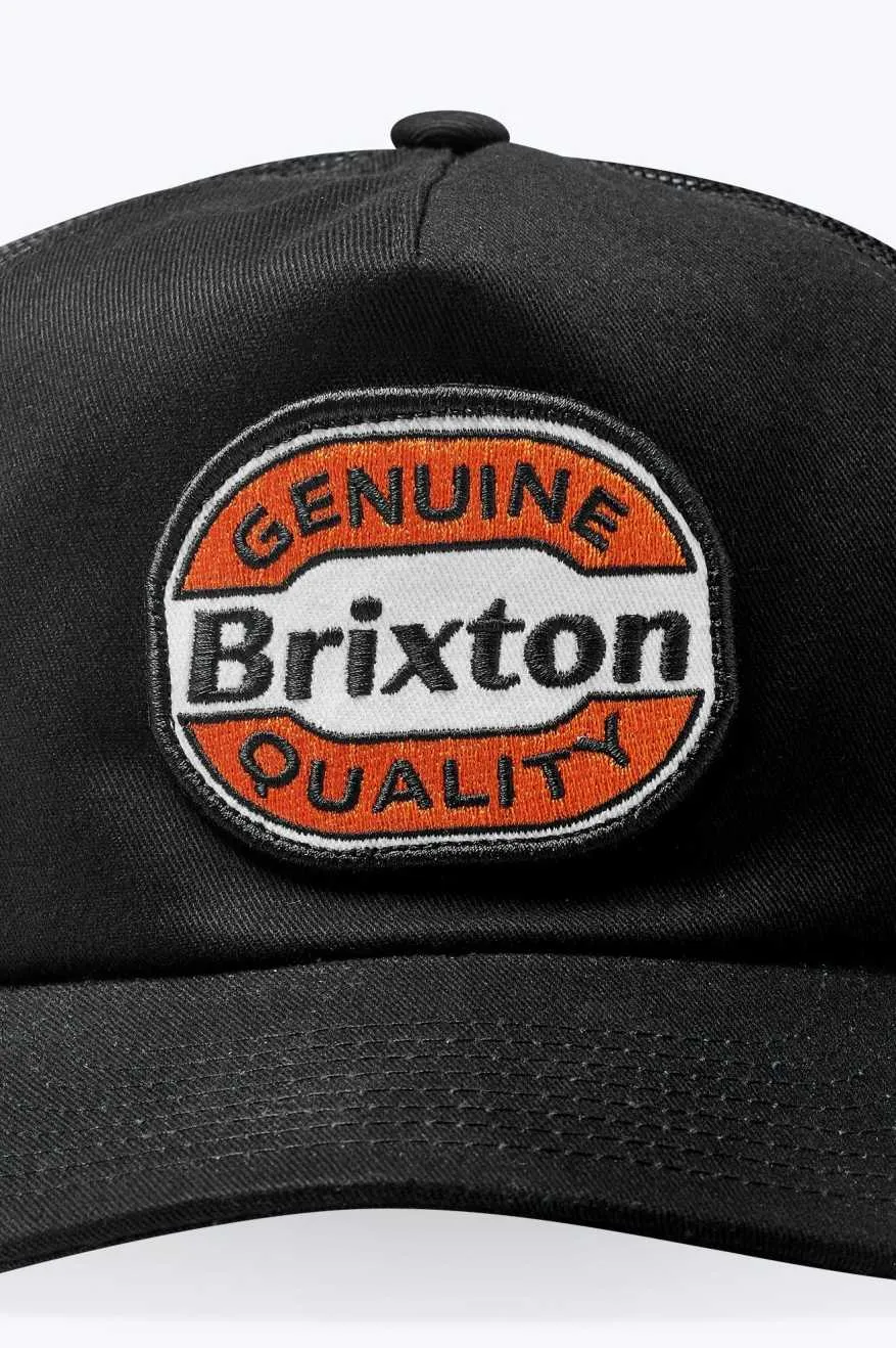 BRIXTON KEATON MP TRUCKER HAT - BLACK/BLACK sold by OAK product image thumbnail 3