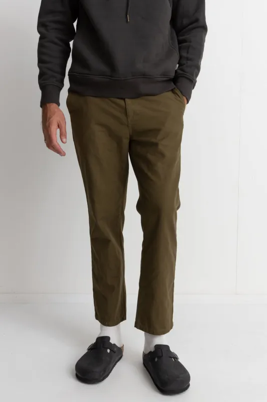 RHYTHM CLASSIC FATIGUE PANT - OLIVE sold by OAK
