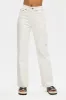 KUWALLA HIGH RISE DENIM PANT - CREAM sold by OAK