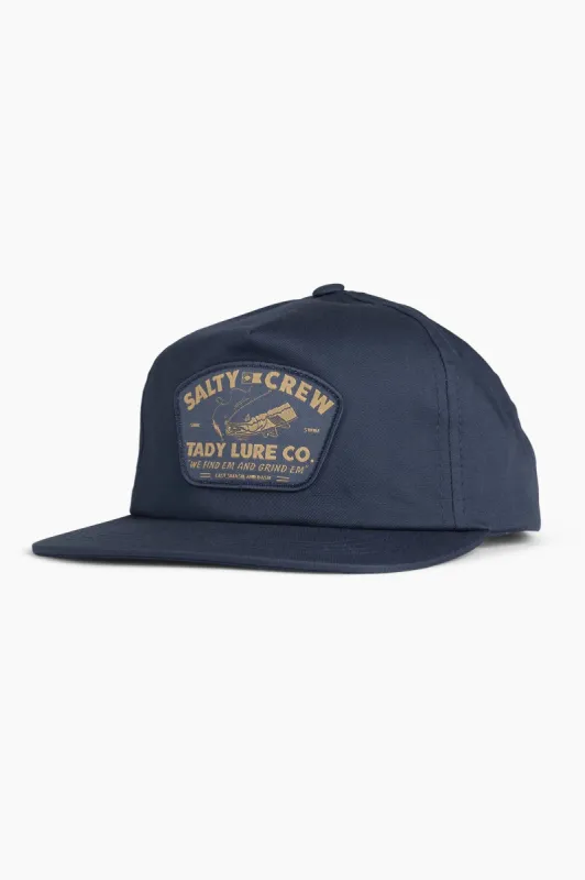 SALTY CREW GRIND EM 5 PANEL - NAVY sold by OAK