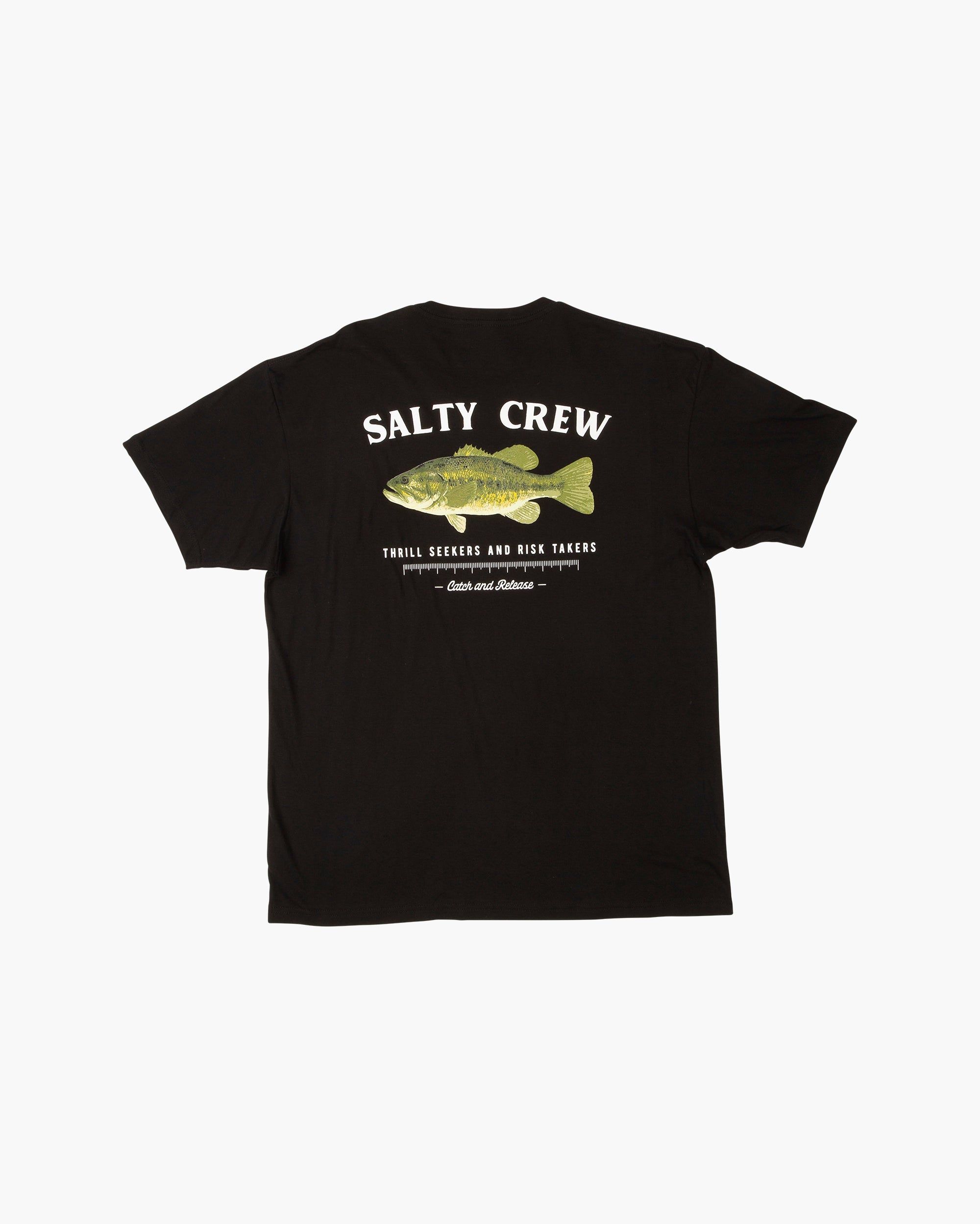 SALTY CREW BIGMOUTH BLACK S/S PREMIUM TEE sold by OAK product image thumbnail 4