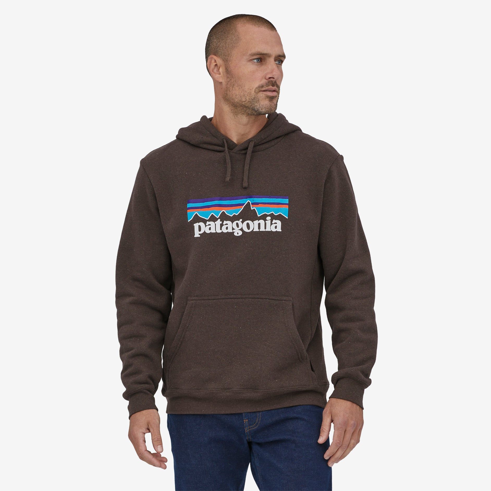 PATAGONIA P-6 LOGO UPRISAL HOODY - CONE BROWN sold by OAK