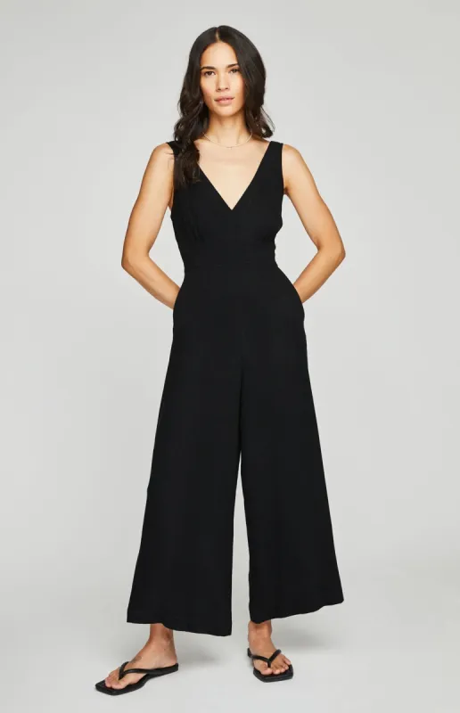GENTLE FAWN GIANNA JUMPSUIT - BLACK sold by OAK