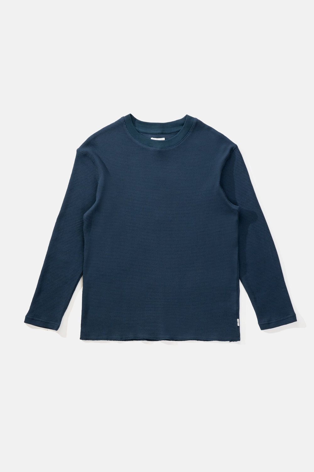 RHYTHM CLASSIC WAFFLE KNIT - WORN NAVY sold by OAK product image thumbnail 4
