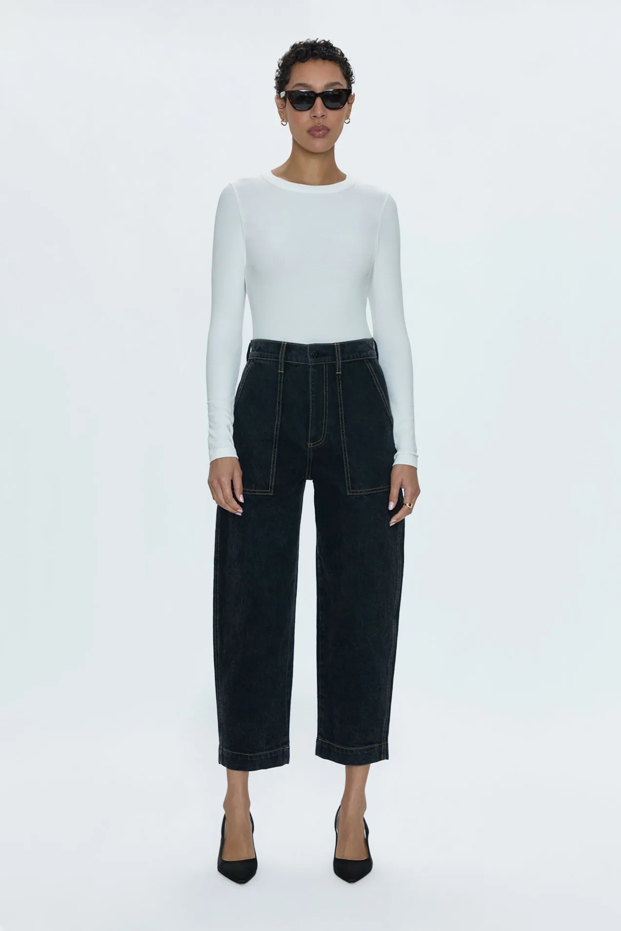 PISTOLA TURNER SUPER HIGH BARREL PANT - LIGHTS OUT sold by OAK