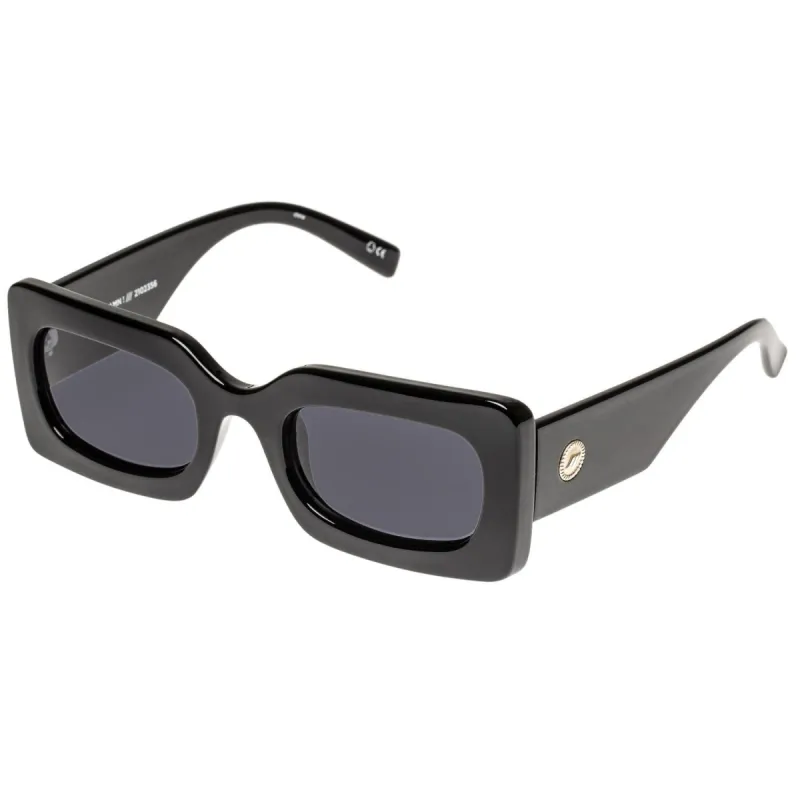 LE SPECS OH DAMN! SUNGLASSES - BLACK sold by OAK