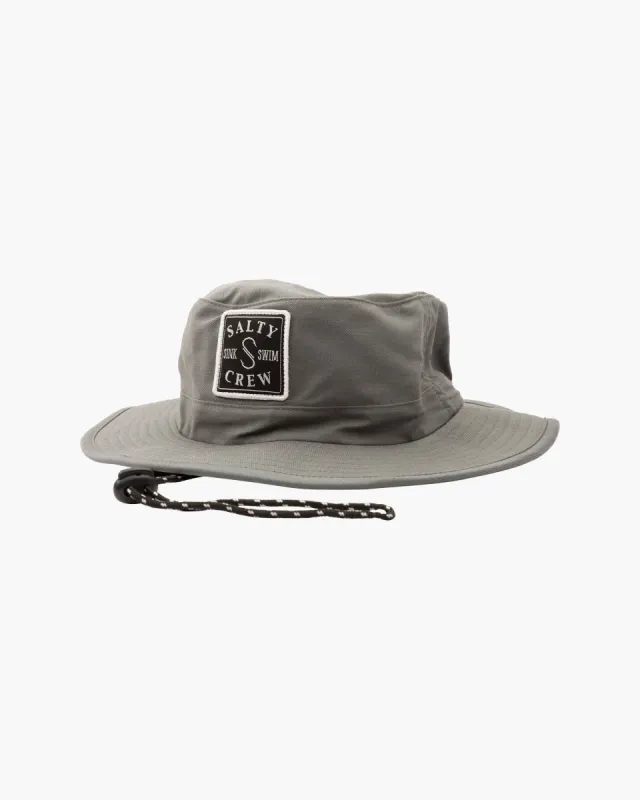 SALTY CREW S-HOOK BOONIE - GREY sold by OAK