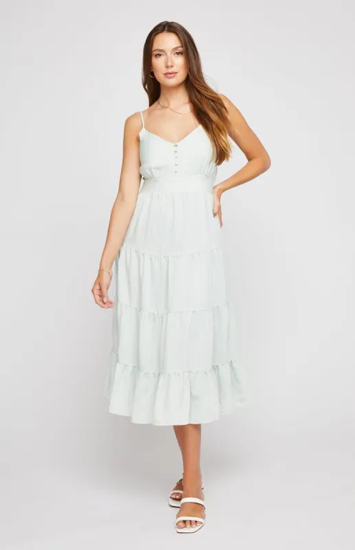 GENTLE FAWN CLEO DRESS - MIST sold by OAK