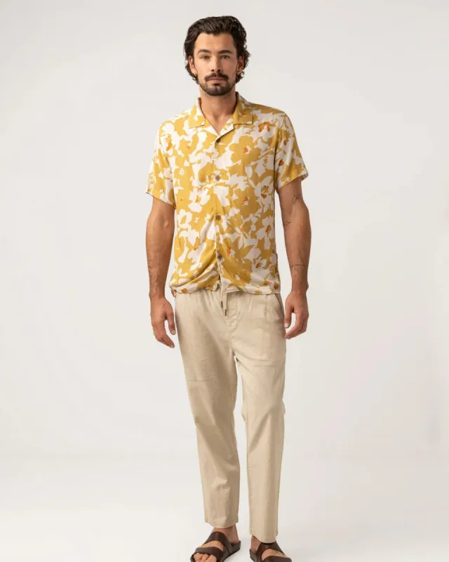 RHYTHM HOWSER SS SHIRT - GOLD sold by OAK