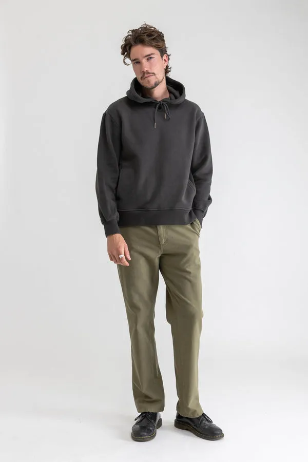 RHYTHM CLASSIC FLEECE HOOD - VINTAGE BLACK sold by OAK