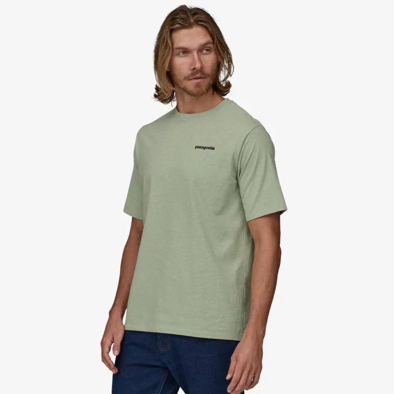 PATAGONIA MEN'S P-6 LOGO RESPONSIBILI-TEE - SALVIA GREEN sold by OAK