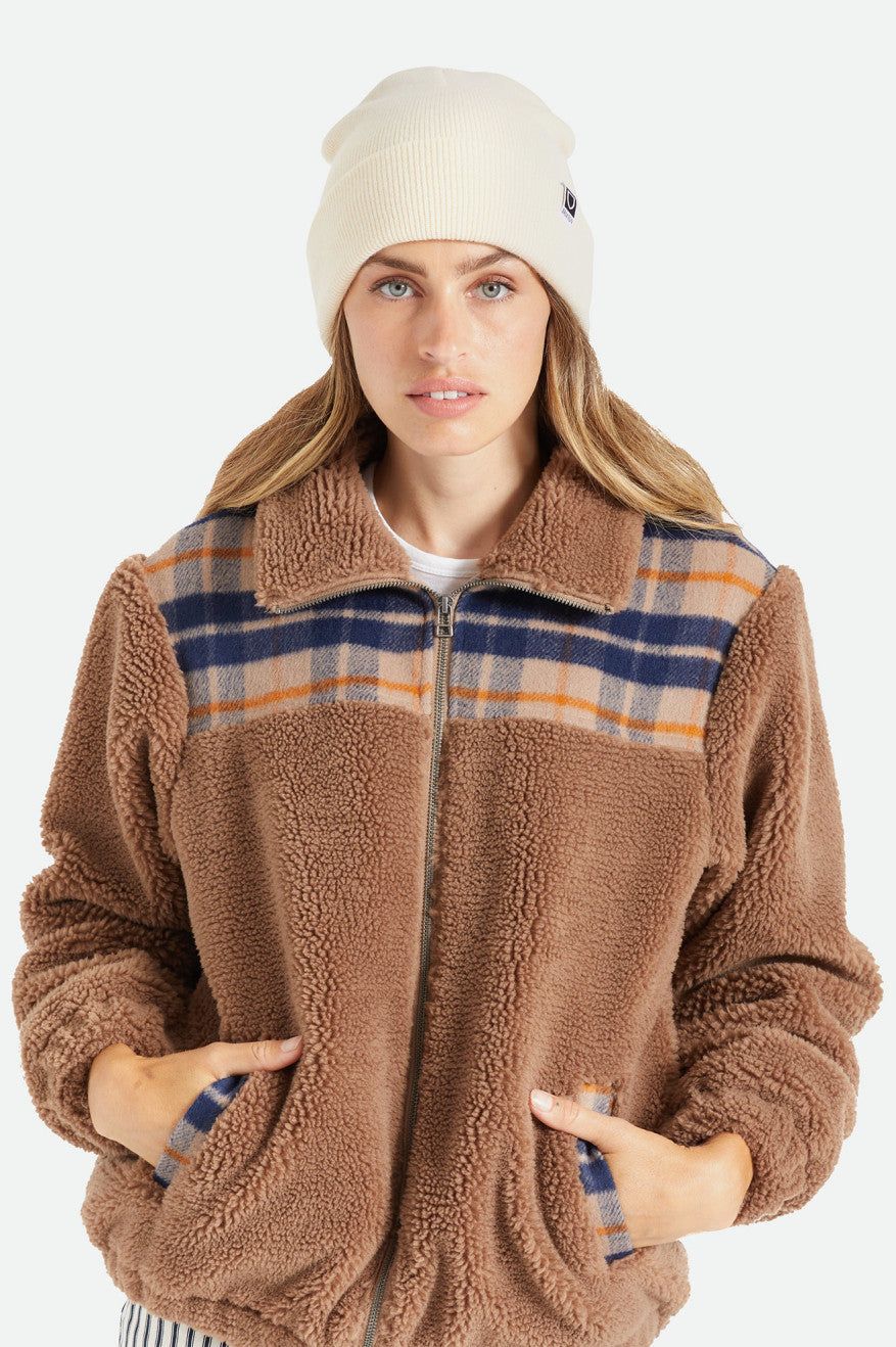 BRIXTON HARBOR BETA WATCH CAP BEANIE - OFF WHITE sold by OAK product image thumbnail 3