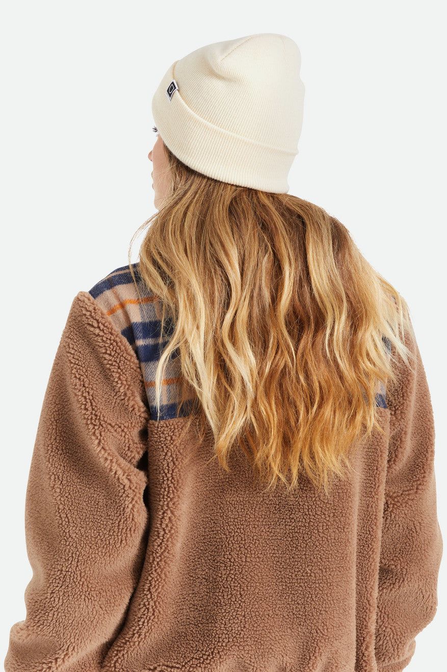 BRIXTON HARBOR BETA WATCH CAP BEANIE - OFF WHITE sold by OAK product image thumbnail 5