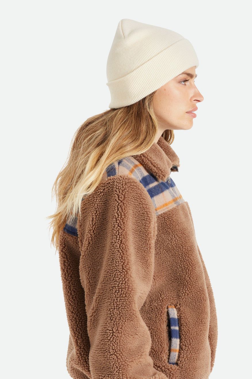 BRIXTON HARBOR BETA WATCH CAP BEANIE - OFF WHITE sold by OAK product image thumbnail 7