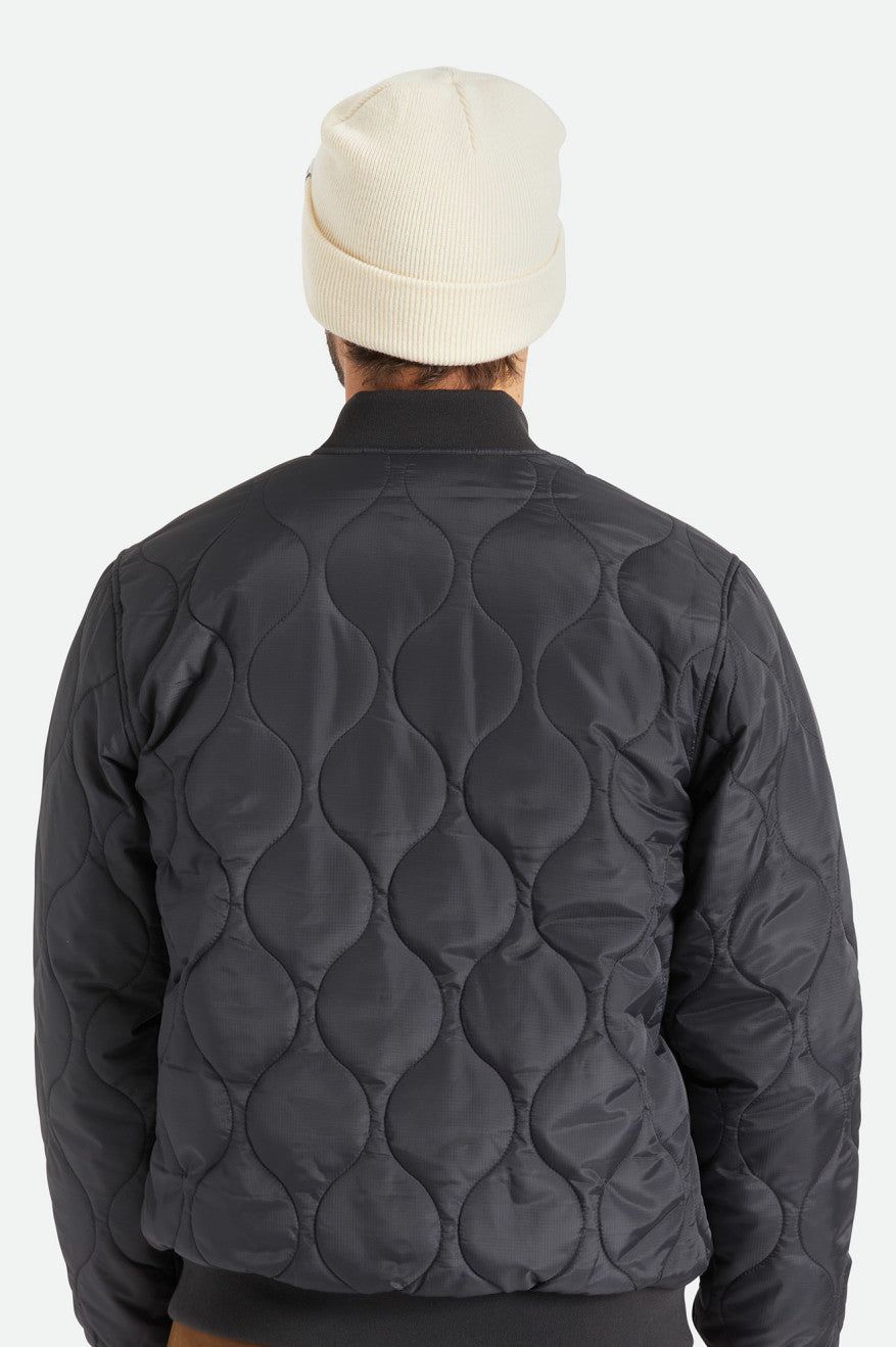 BRIXTON HARBOR BETA WATCH CAP BEANIE - OFF WHITE sold by OAK product image thumbnail 4