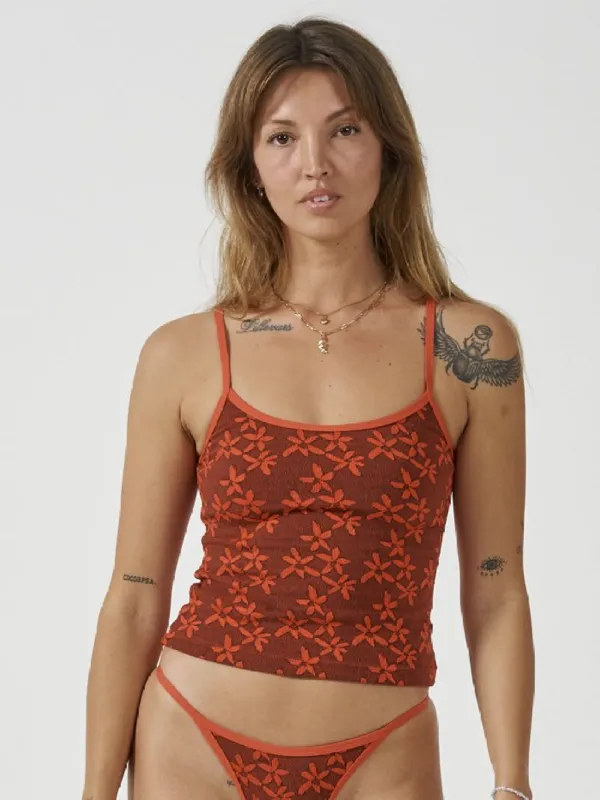 THRILLS AZEALIA TANK - PORT made by OAK