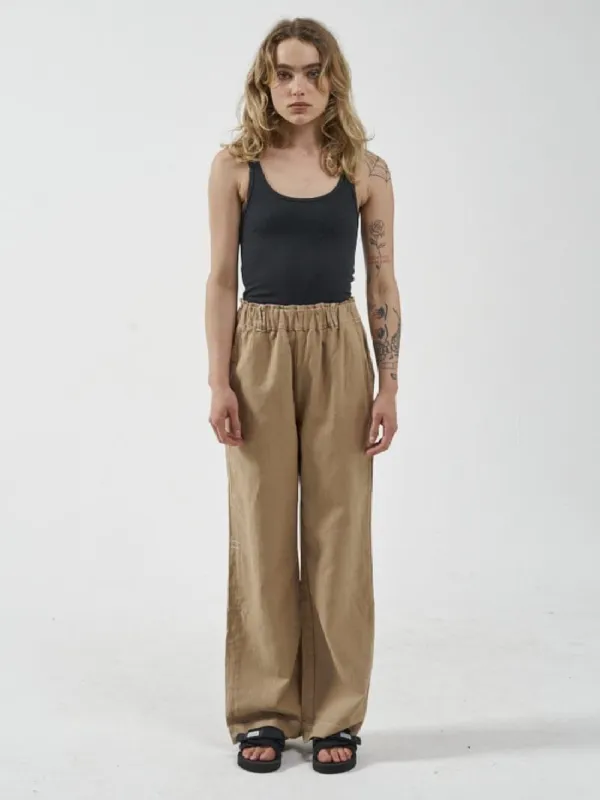 THRILLS INTUITION PANT - FADED KHAKI sold by OAK