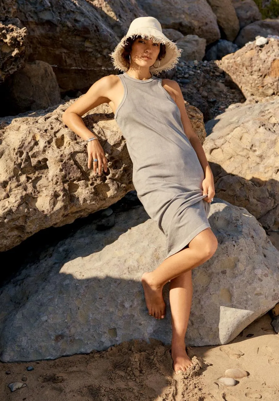 BRIXTON CAREFREE ORGANIC GD TANK DRESS - WASHED BLACK sold by OAK product image thumbnail 2