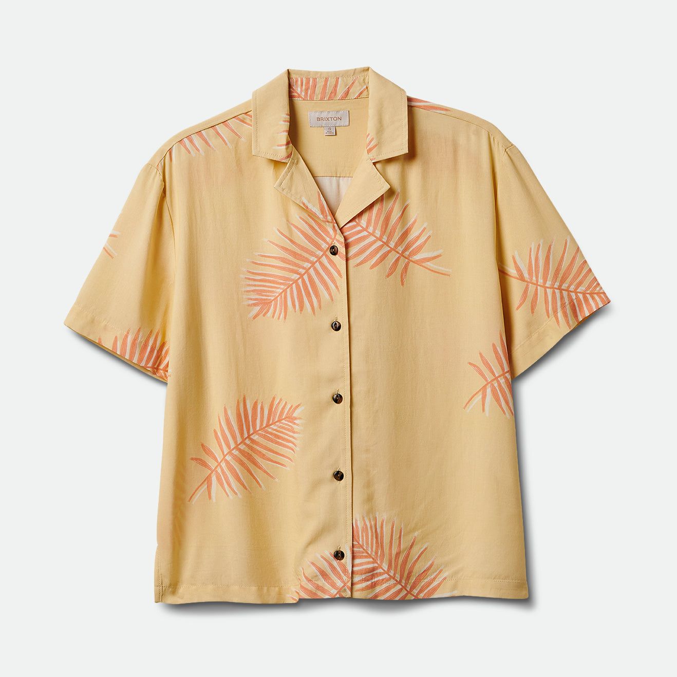 BRIXTON BUNKER PARADISE S/S WVN - STRAW sold by OAK